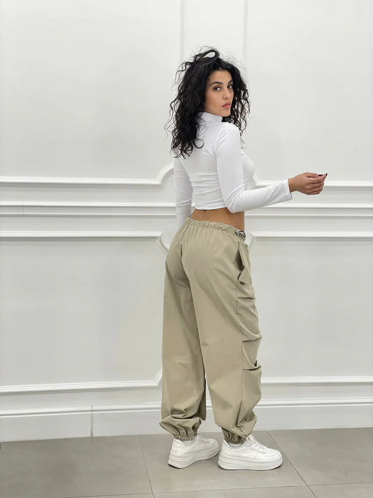 Urban Edge Cargo Pants - Μπεζ