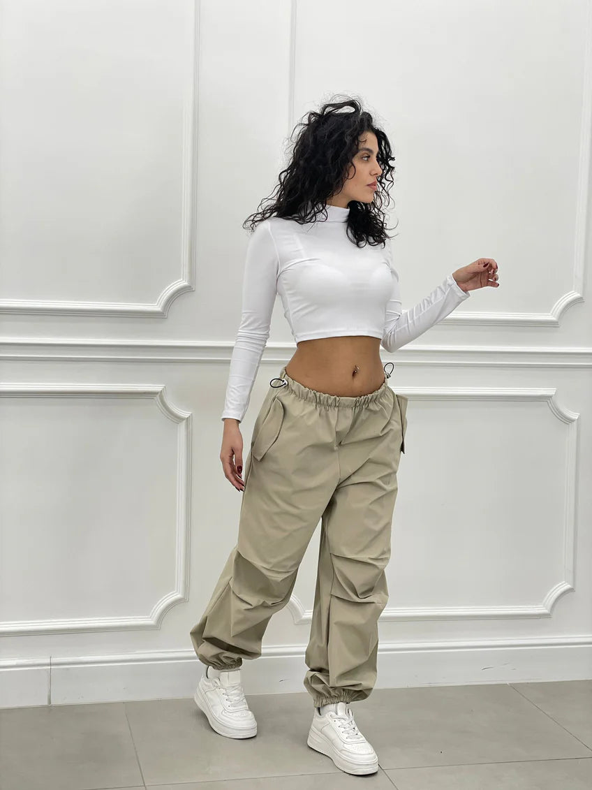 Urban Edge Cargo Pants - Μπεζ