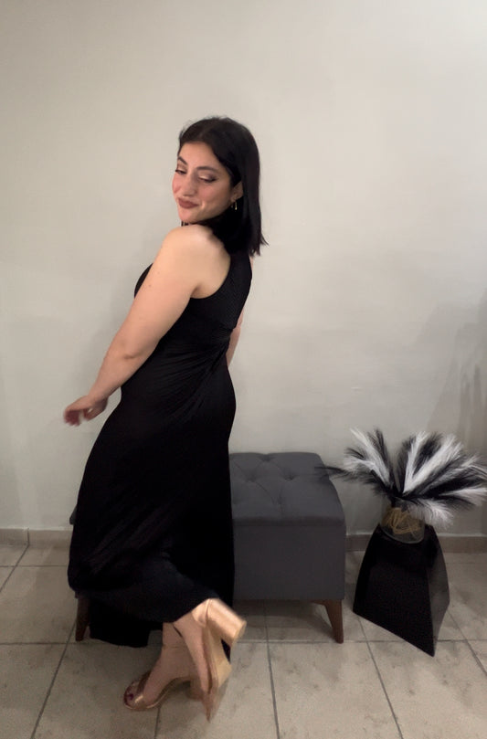 Κουμπάρα Dress - Μαύρο