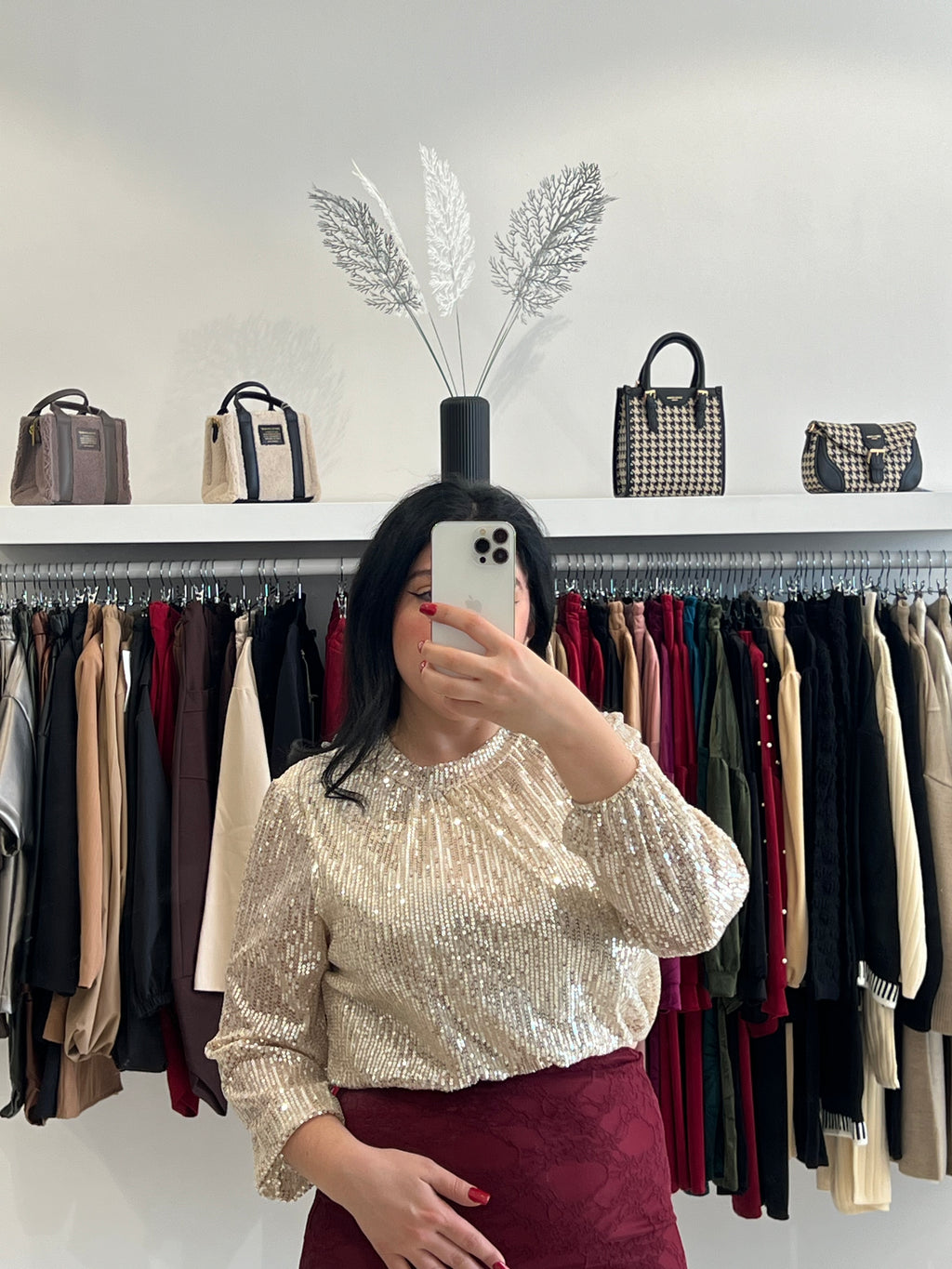 Sparkle Μπλούζα - Χρυσό