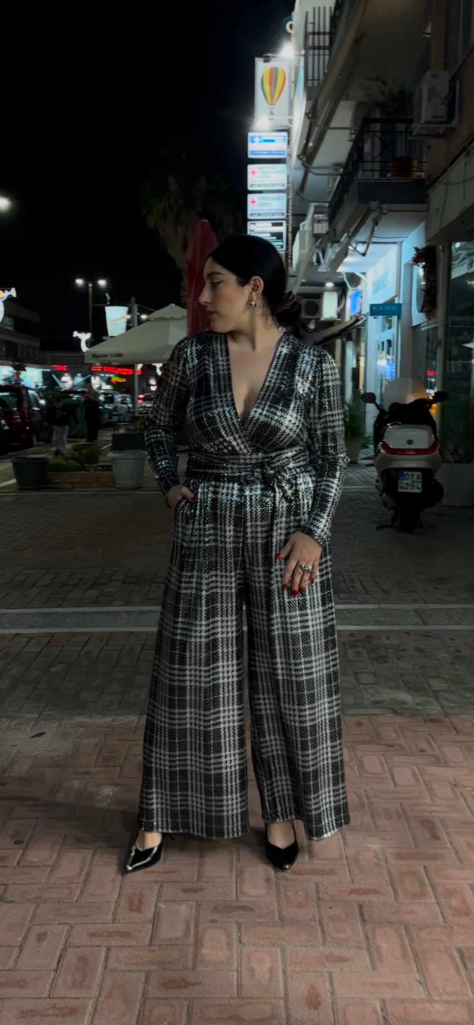 NYE Jumpsuit - Silver