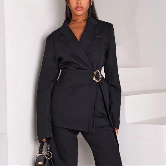 Tailored Elegance Suit - Μαύρο