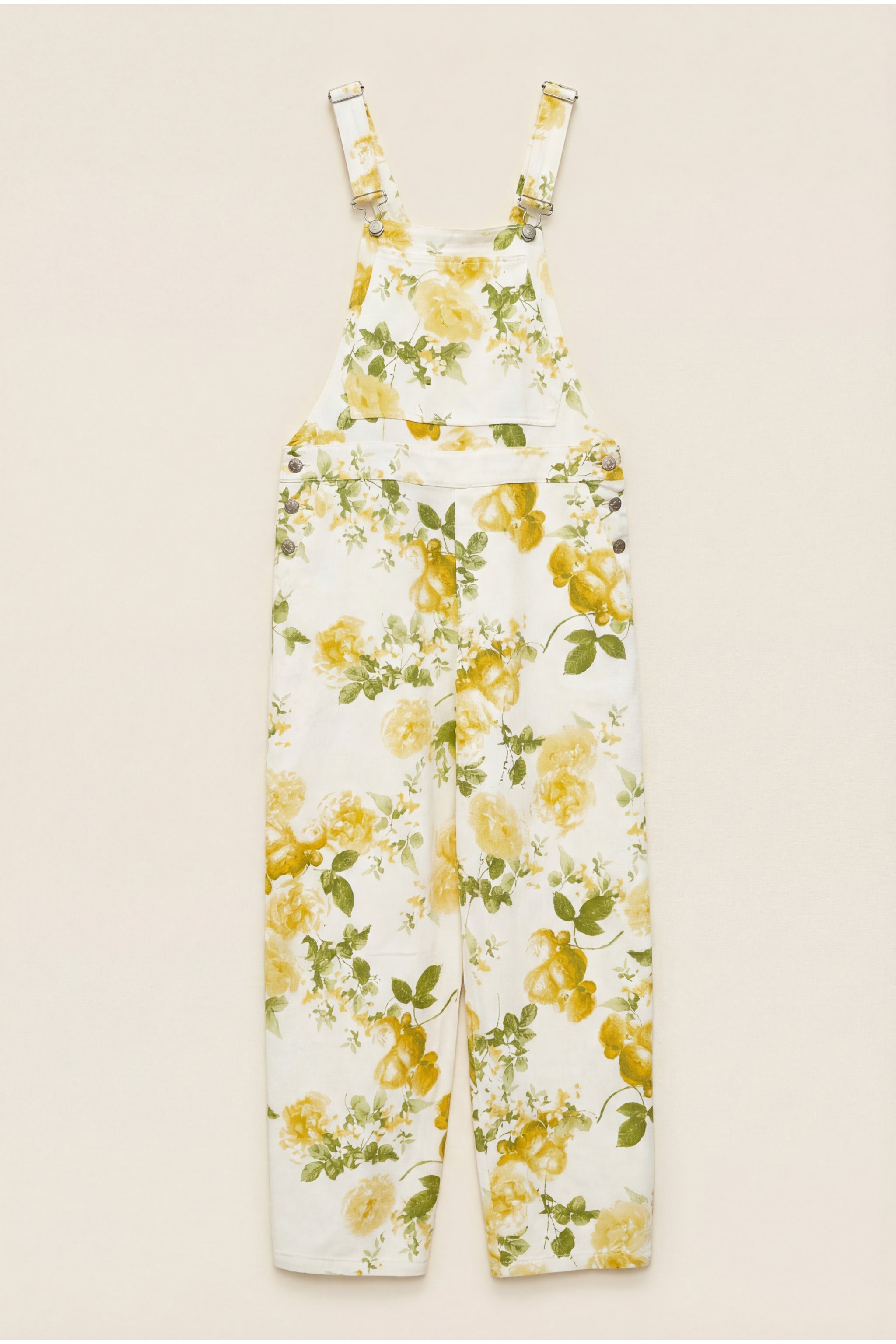 Denim floral LUMINA σαλοπέτα - Κίτρινο