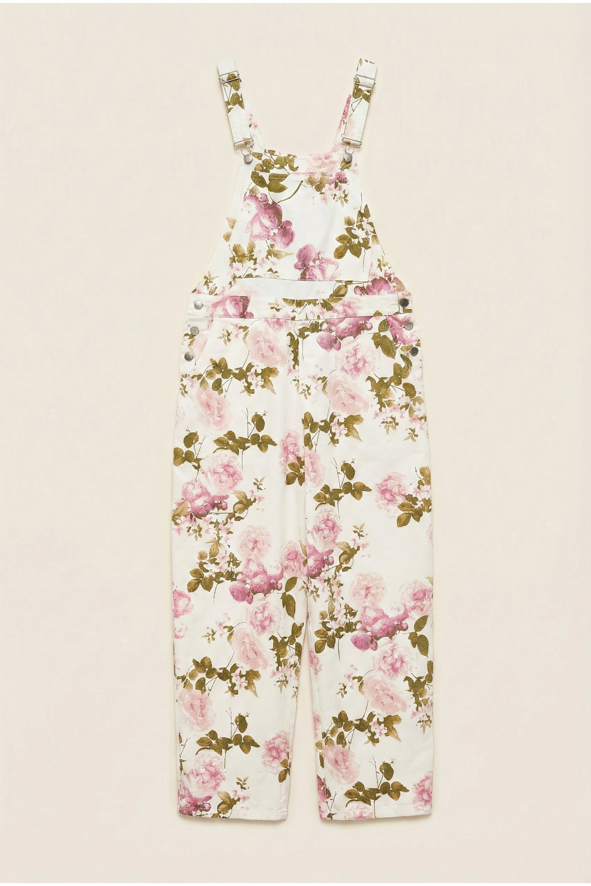 Denim floral LUMINA σαλοπέτα - Ροζ